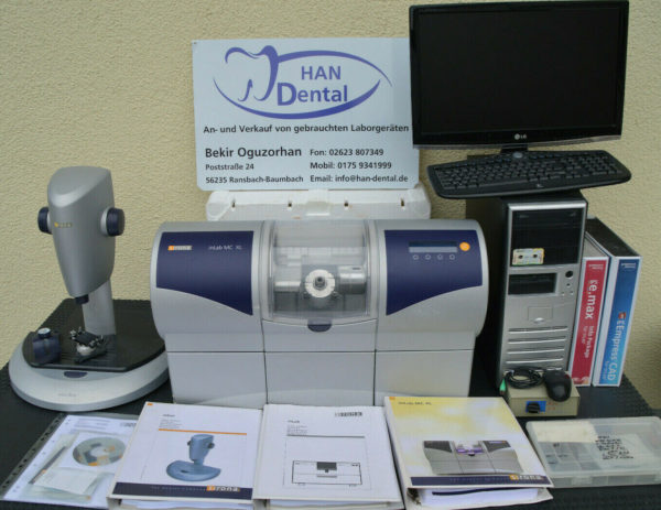 Sirona Cerec InLab MC XL CAD/CAM ANLAGE Schleifeinheit Geprüft 1403 – Bild 4